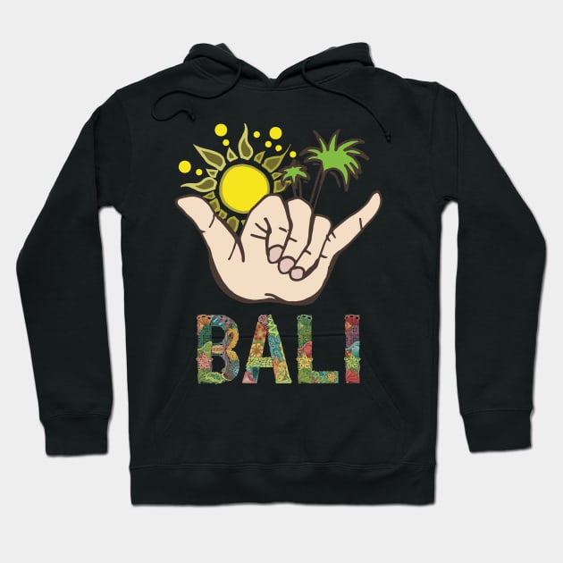 Bali Shaka Hoodie by victoriashel